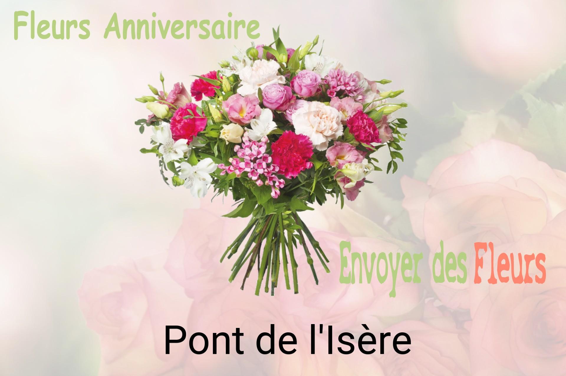 Bouquet de fleurs d’anniversaire livré à Pont-de-l'Isère