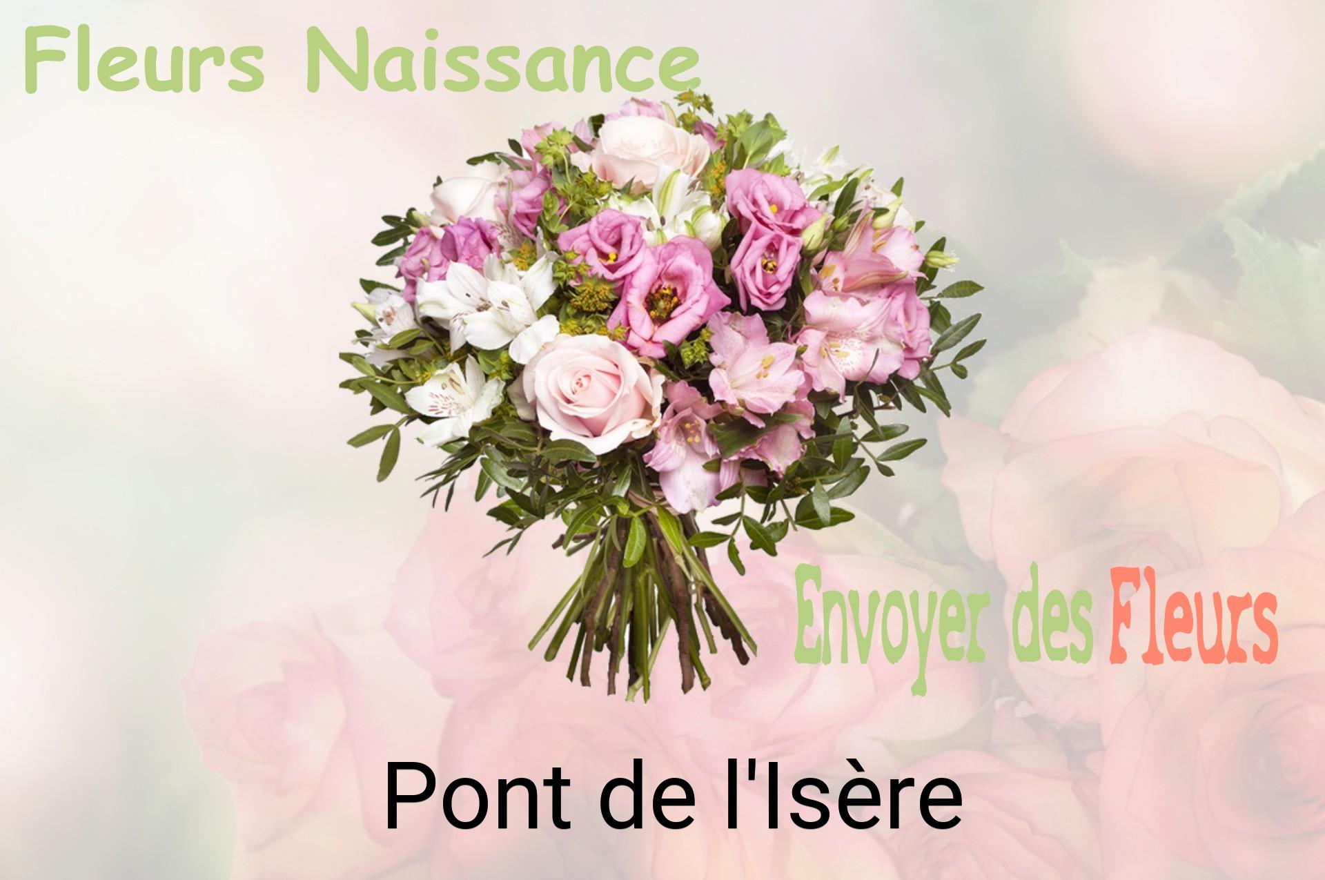 Bouquet de fleurs de naissance livré à Pont-de-l'Isère